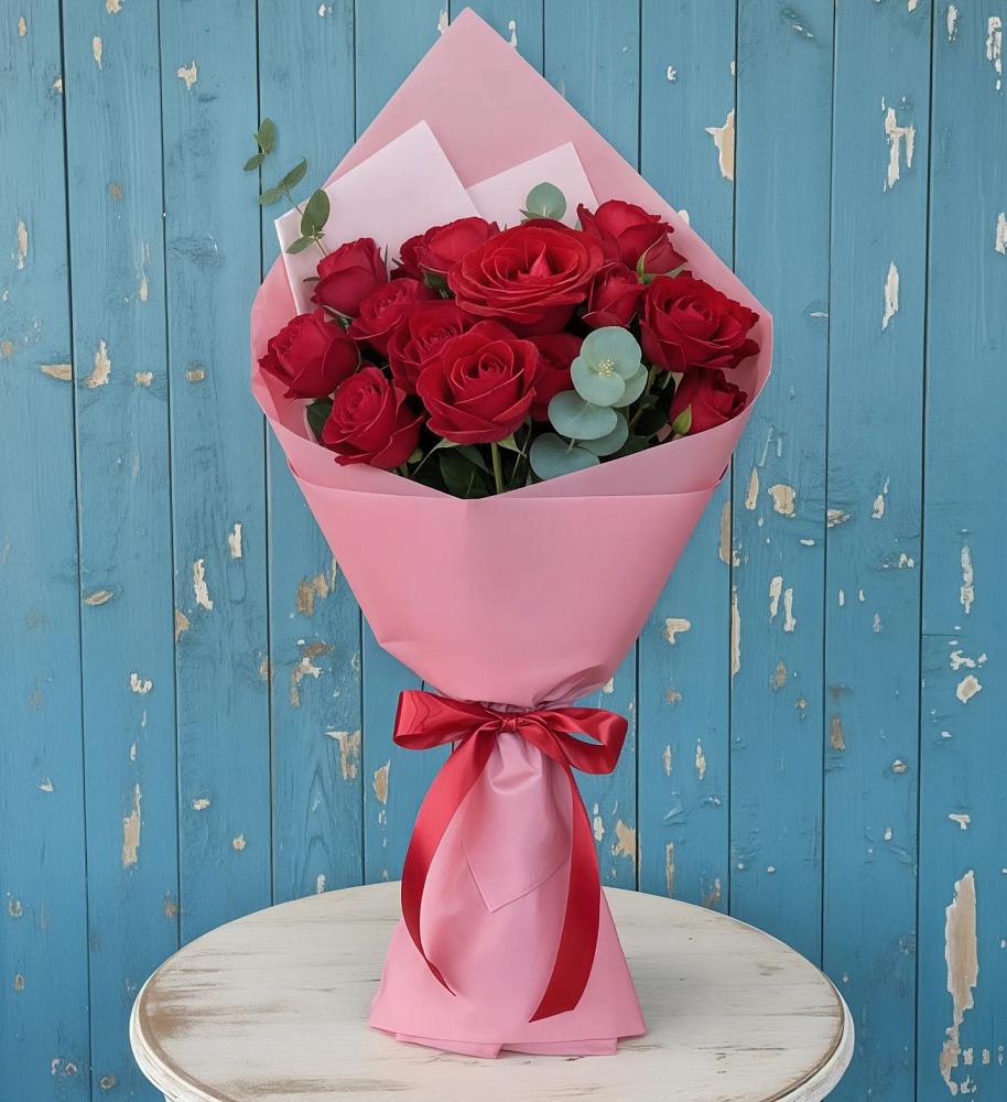 Букет цветов из: Розы в Стрежевом