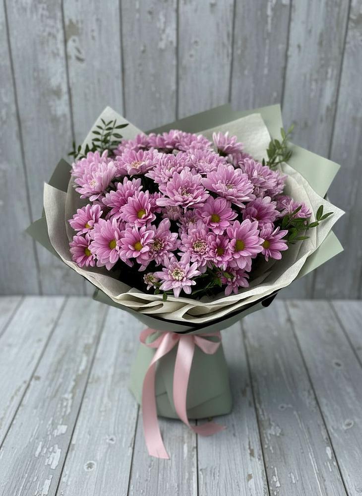 Букет цветов из: Хризантемы в Стрежевом