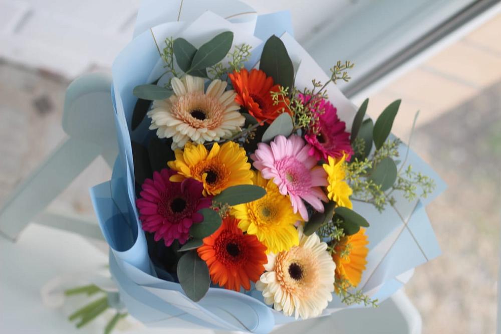 Букет цветов из: Герберы в Стрежевом