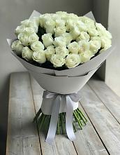 Букет 35 Белых роз #REPLACE_PRED# Стрежевом