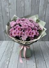 Букет цветов из:  Хризантемы в Стрежевом