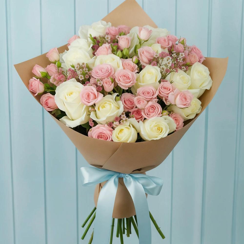 Букет цветов из: Розы в Стрежевом