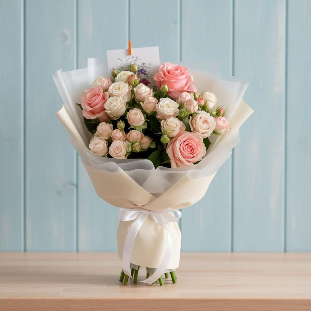 Букет цветов из: Розы в Стрежевом