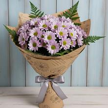 Букет цветов из:  Хризантемы в Стрежевом