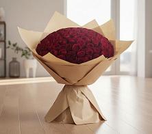 Букет 101 Красная роза в Стрежевом