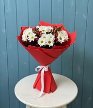 Букет цветов из:  Хризантемы в Стрежевом