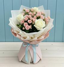 Букет цветов из:  Розы в Стрежевом