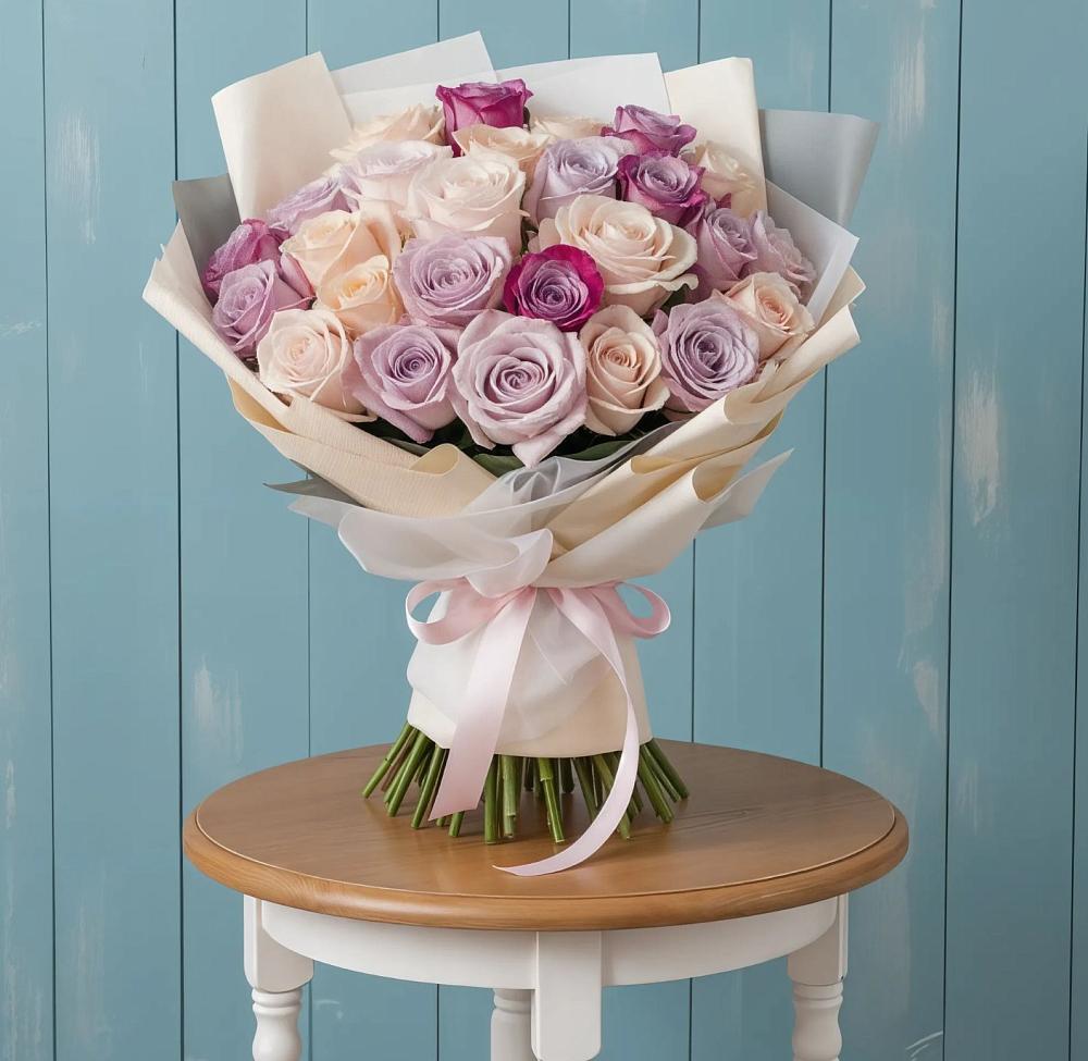 Букет цветов из: Розы в Стрежевом