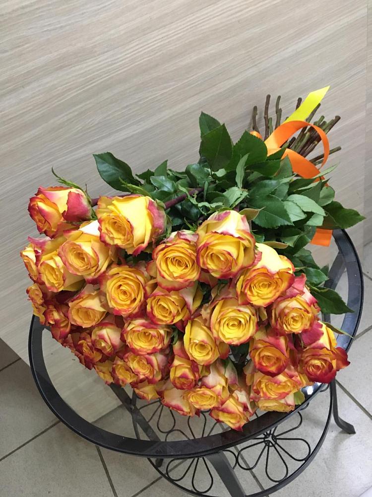 Букет Желтые розы в Стрежевом