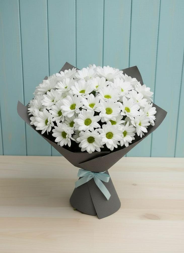 Букет цветов из: Хризантемы в Стрежевом