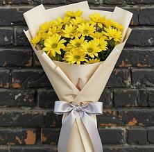 Букет цветов из:  Хризантемы в Стрежевом