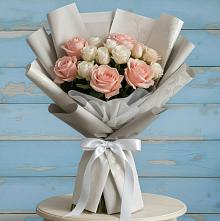 Букет цветов из:  Розы #REPLACE_PRED# Стрежевом