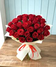 Букет 29 Красных роз в Стрежевом