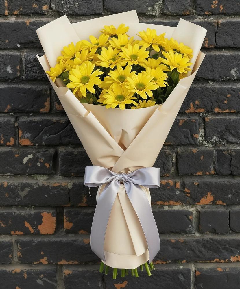 Букет цветов из: Хризантемы в Стрежевом