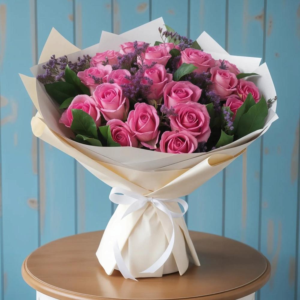 Букет цветов из: Розы в Стрежевом