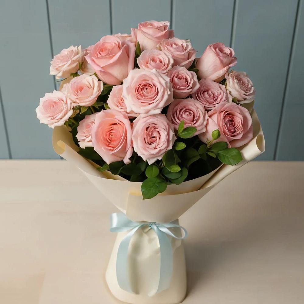 Букет Розовый шарм в Стрежевом