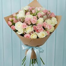 Букет цветов из:  Розы в Стрежевом